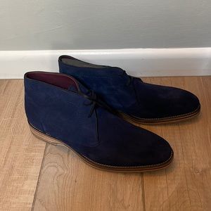 Mezlan Dalias 8002 Blue Genuine Suede Boots